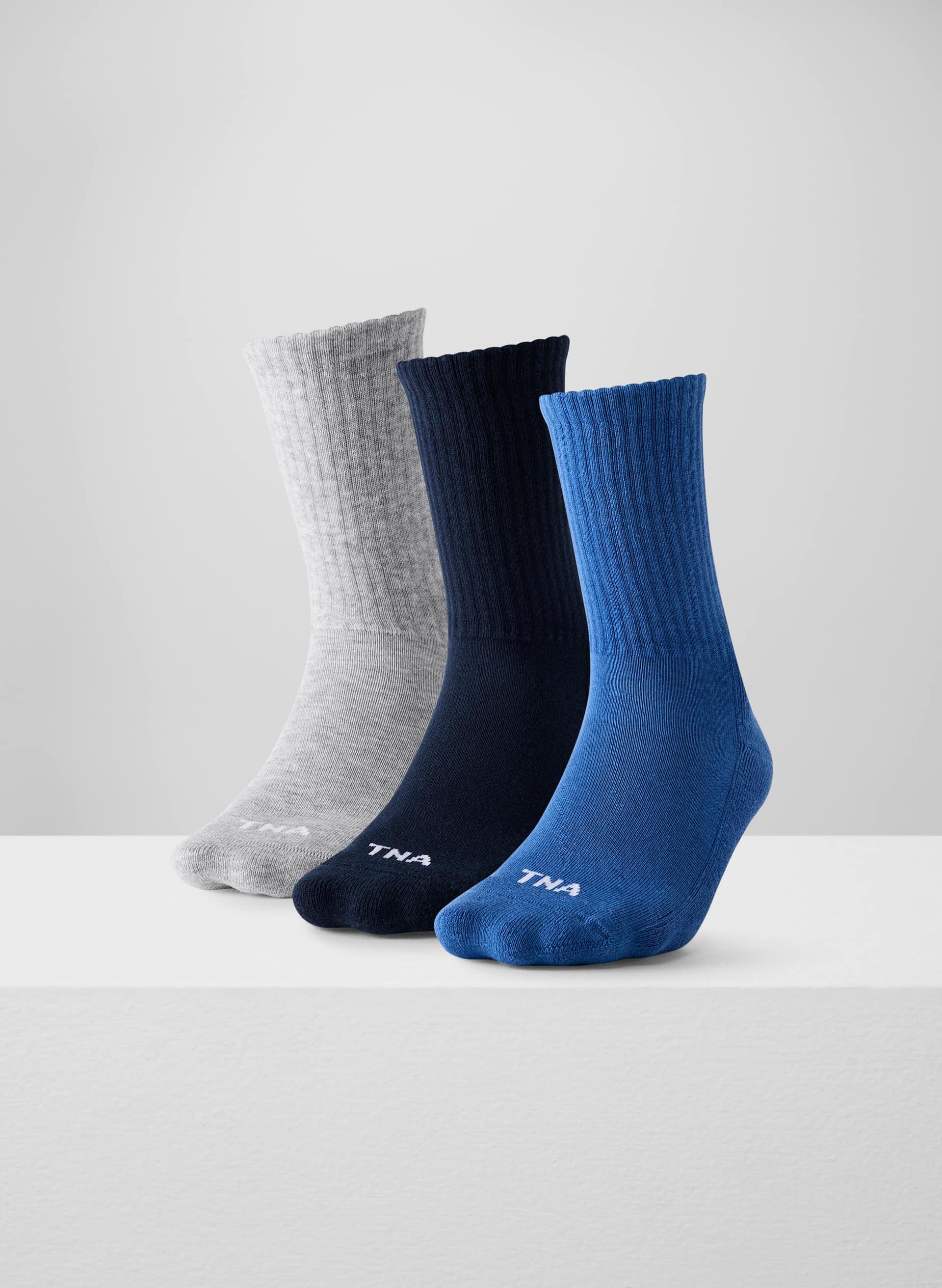 BEST-EVER CREW SOCK 3-PACK by TNA