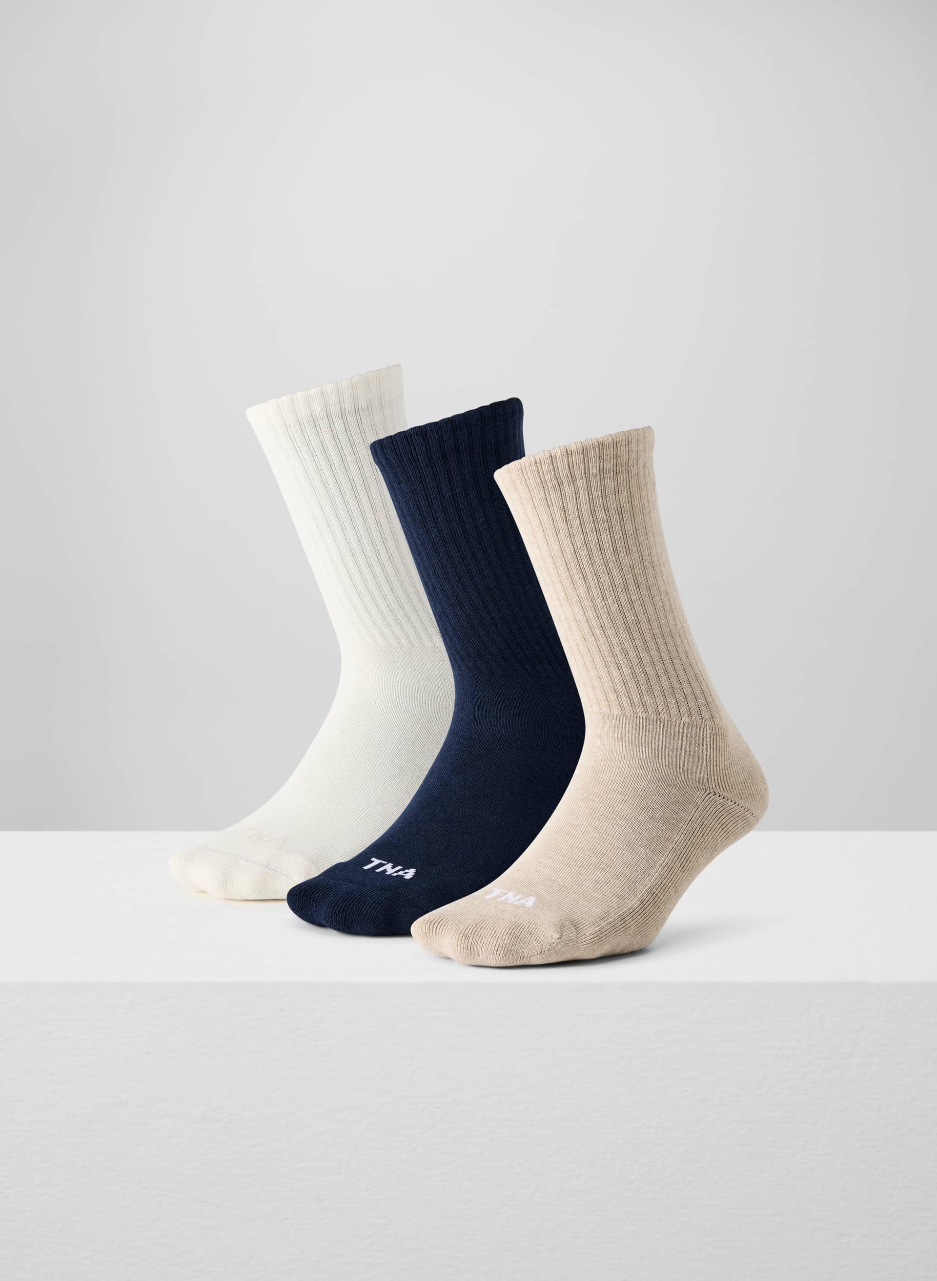 BEST-EVER CREW SOCK 3-PACK by TNA