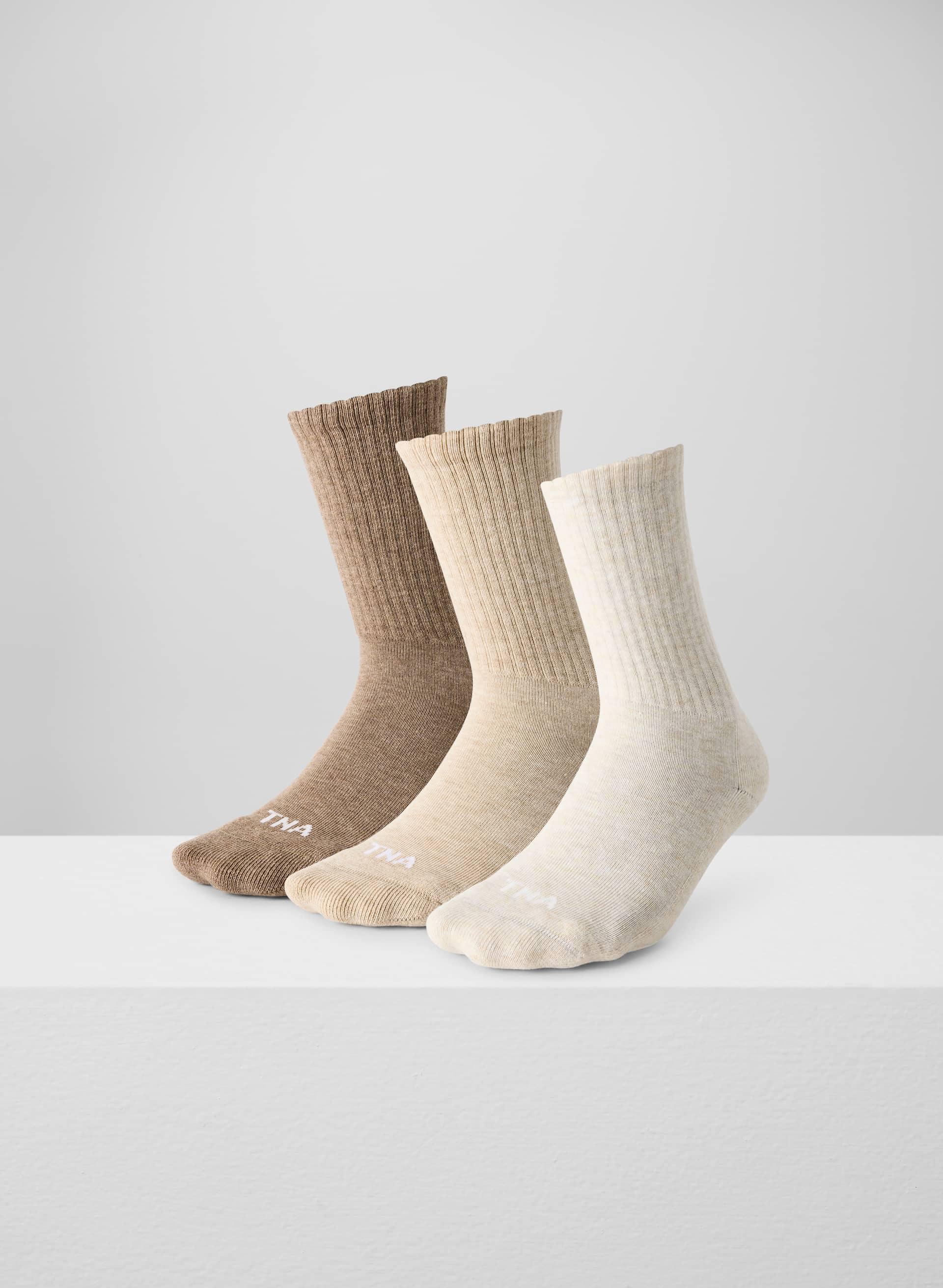 BEST-EVER CREW SOCK 3-PACK by TNA