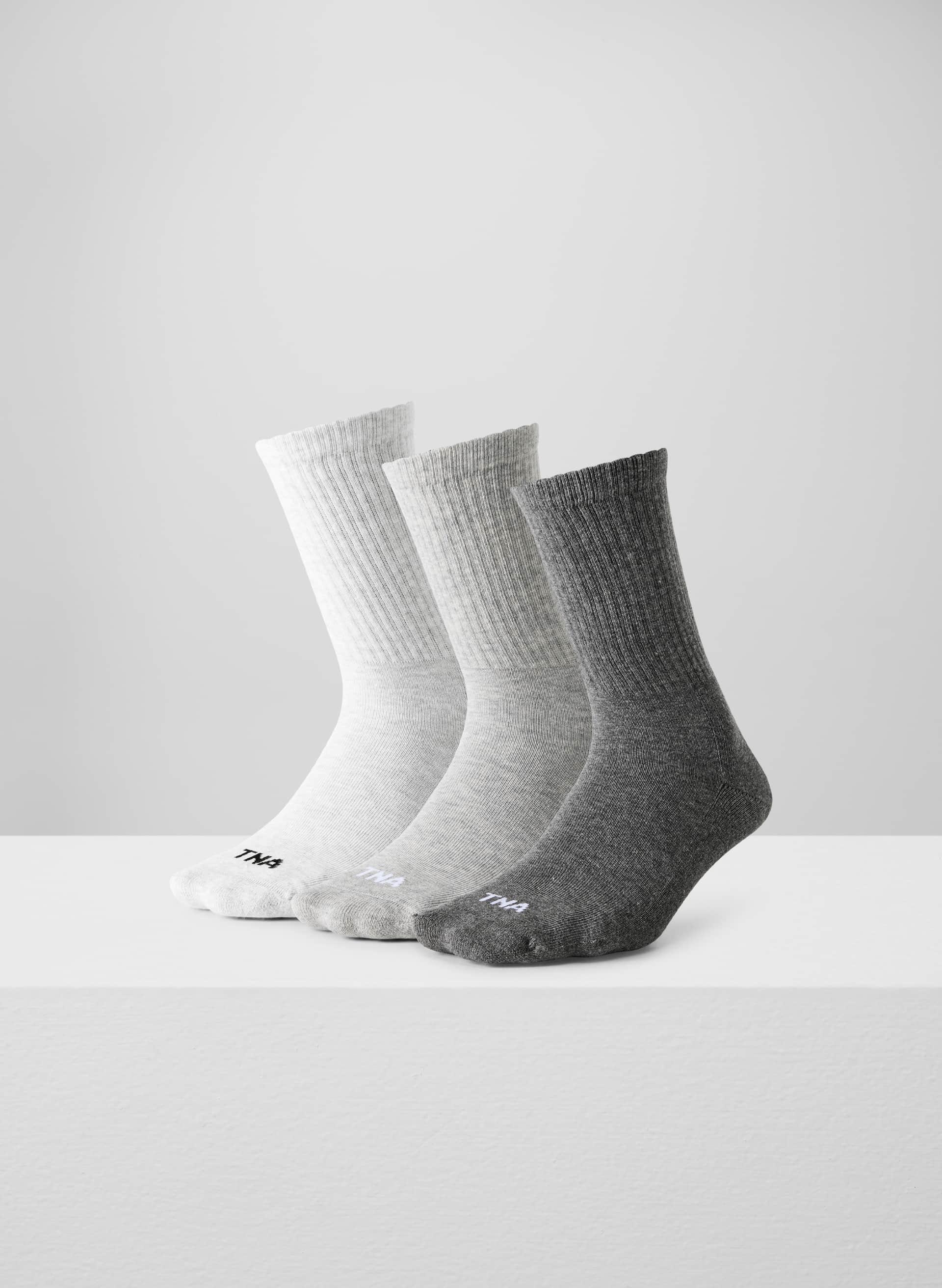 BEST-EVER CREW SOCK 3-PACK by TNA