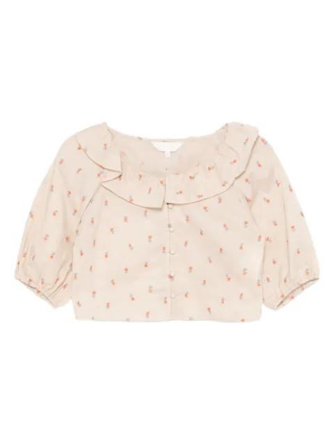 embroidered shirt by TO B. BY AGNES B.