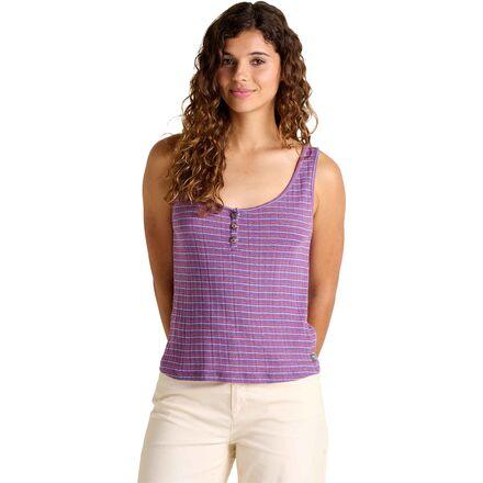 Foothill Pointelle Henley Tank Top by TOAD&CO
