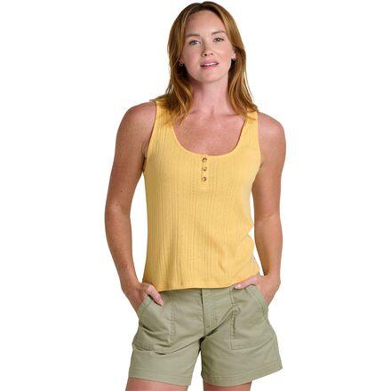 Foothill Pointelle Henley Tank Top by TOAD&CO