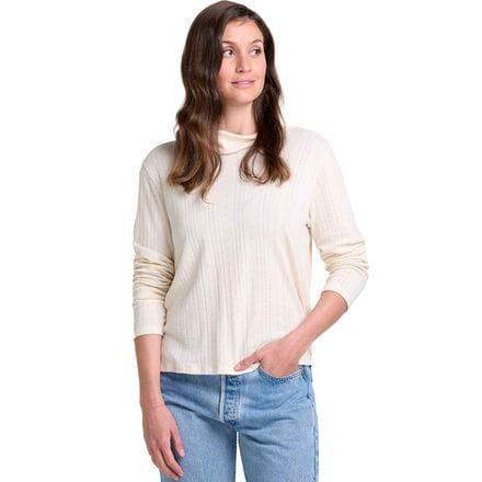 Foothill Pointelle Long-Sleeve T-Neck Shirt by TOAD&CO