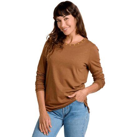 Primo Long-Sleeve Embroidered Crew by TOAD&CO