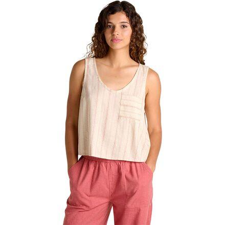 Taj Hemp Button Back Tank Top II by TOAD&CO