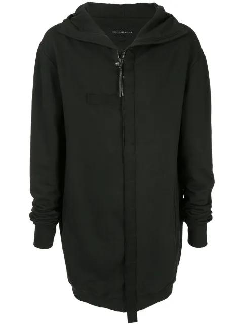 long zipped hoodie by TOBIAS BIRK NIELSEN