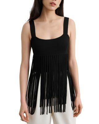 Amaris Fringe Top by TOCCIN