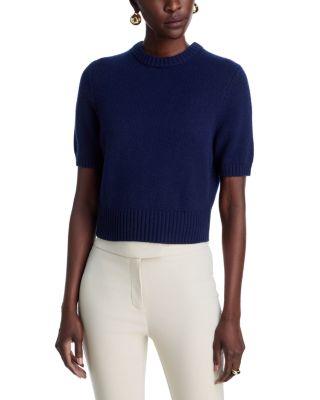 Elsie Short Sleeve Sweater by TOCCIN