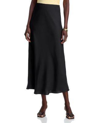 Heidi Silk Slip Skirt by TOCCIN