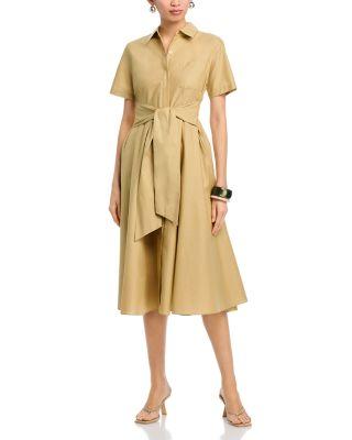 Megan Midi Shirtdress by TOCCIN