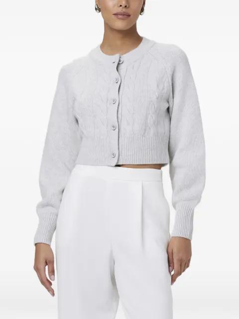 Rita cable-knit cardigan by TOCCIN