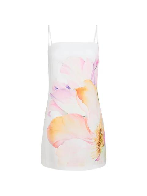 Rowyn floral-print shift mini dress by TOCCIN