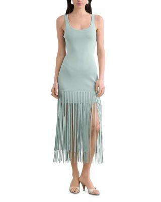 Roxanne Fringe Hem Dress by TOCCIN