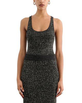 Sheila Scoop Neck Embellished Bodysuit by TOCCIN