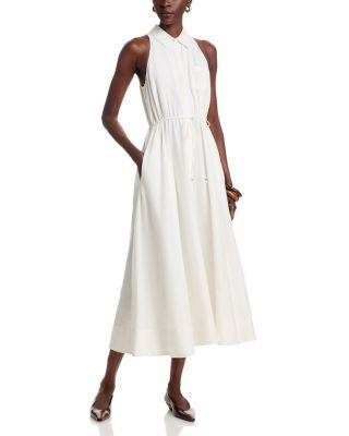 Tiana Sleeveless Shirt Dress by TOCCIN