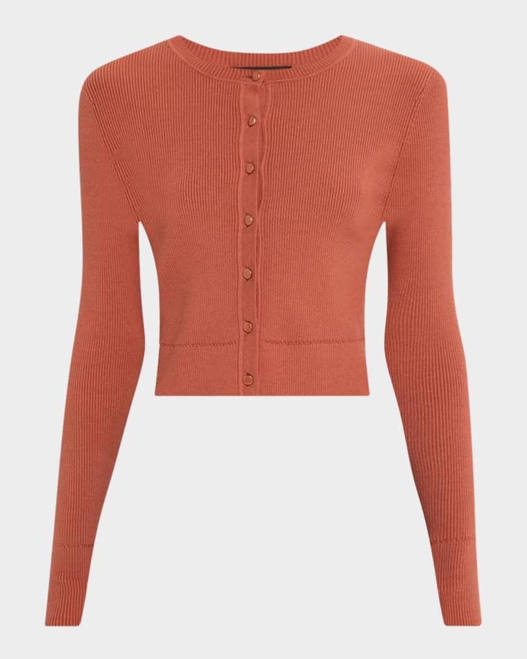 Zoe Classic Cropped Cardigan by TOCCIN