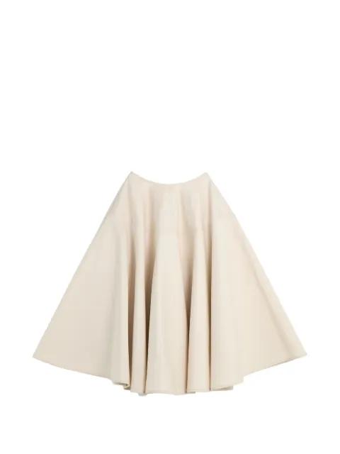 A-line panelled midi skirt by TODS