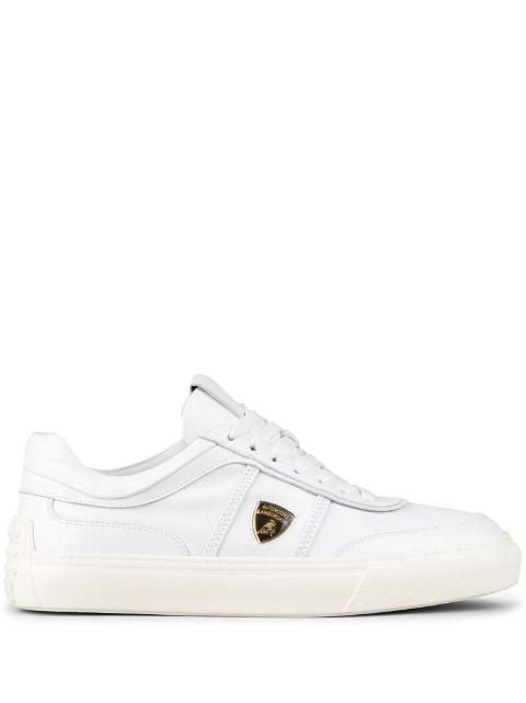 Automobili Lamborghini panelled lace-up leather sneakers by TODS