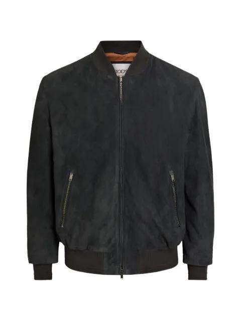 Brera suede bomber jacket by TODS