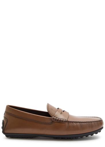 City Gommino leather loafers by TODS