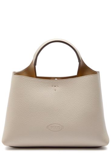 Florida mini leather tote bag by TODS
