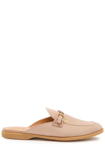 Gom.Leg nubuck sliders by TODS