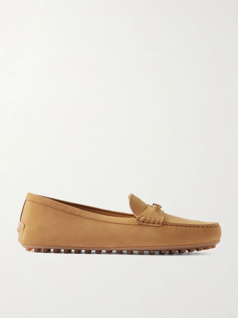 Gomma 10L suede loafers by TODS