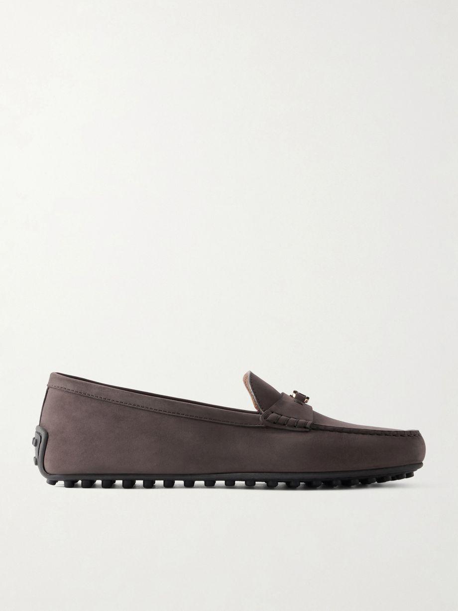 Gomma 10L suede loafers by TODS
