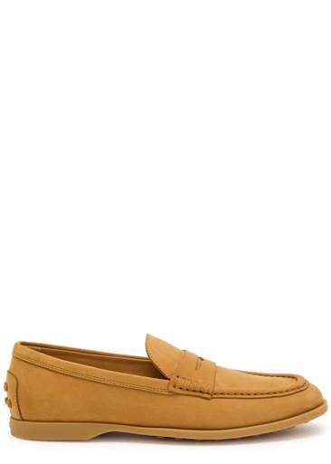 Gomma Leggero nubuck loafers by TODS