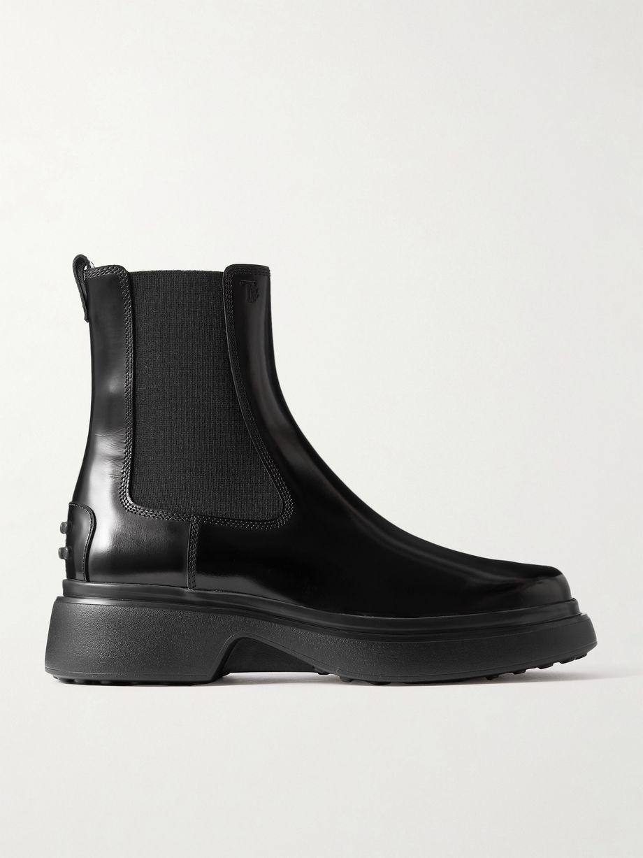 Gomma leather Chelsea boots by TODS