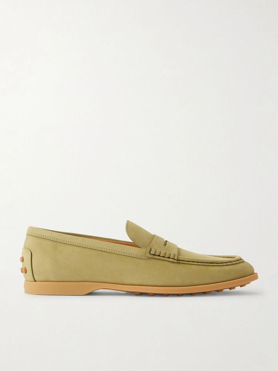 Gomma nubuck loafers by TODS