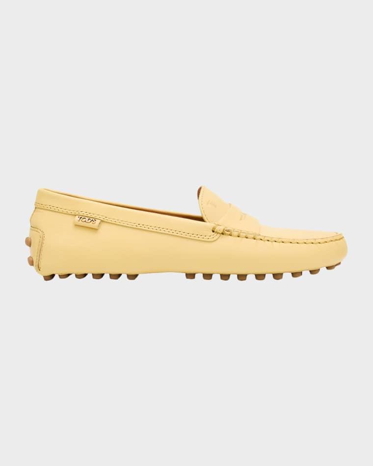 Gommino Leather Penny Loafers by TODS
