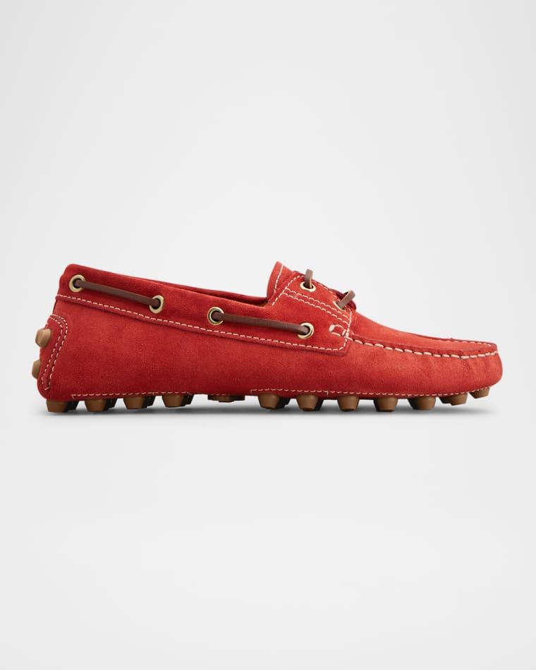 Gommino Suede Driver Boat Loafers by TODS