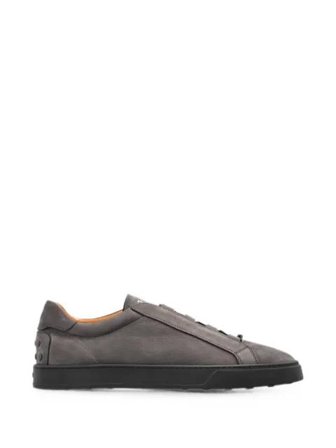 Gommino-detail leather sneakers by TODS