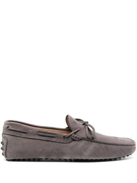 Gommino lace-up suede loafers by TODS
