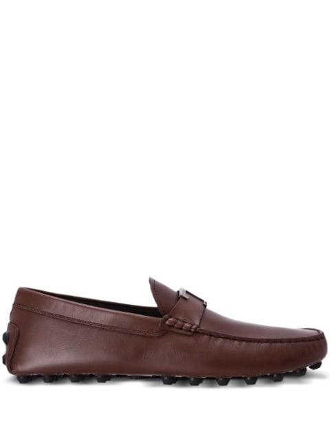 Gommino leather loafers by TODS