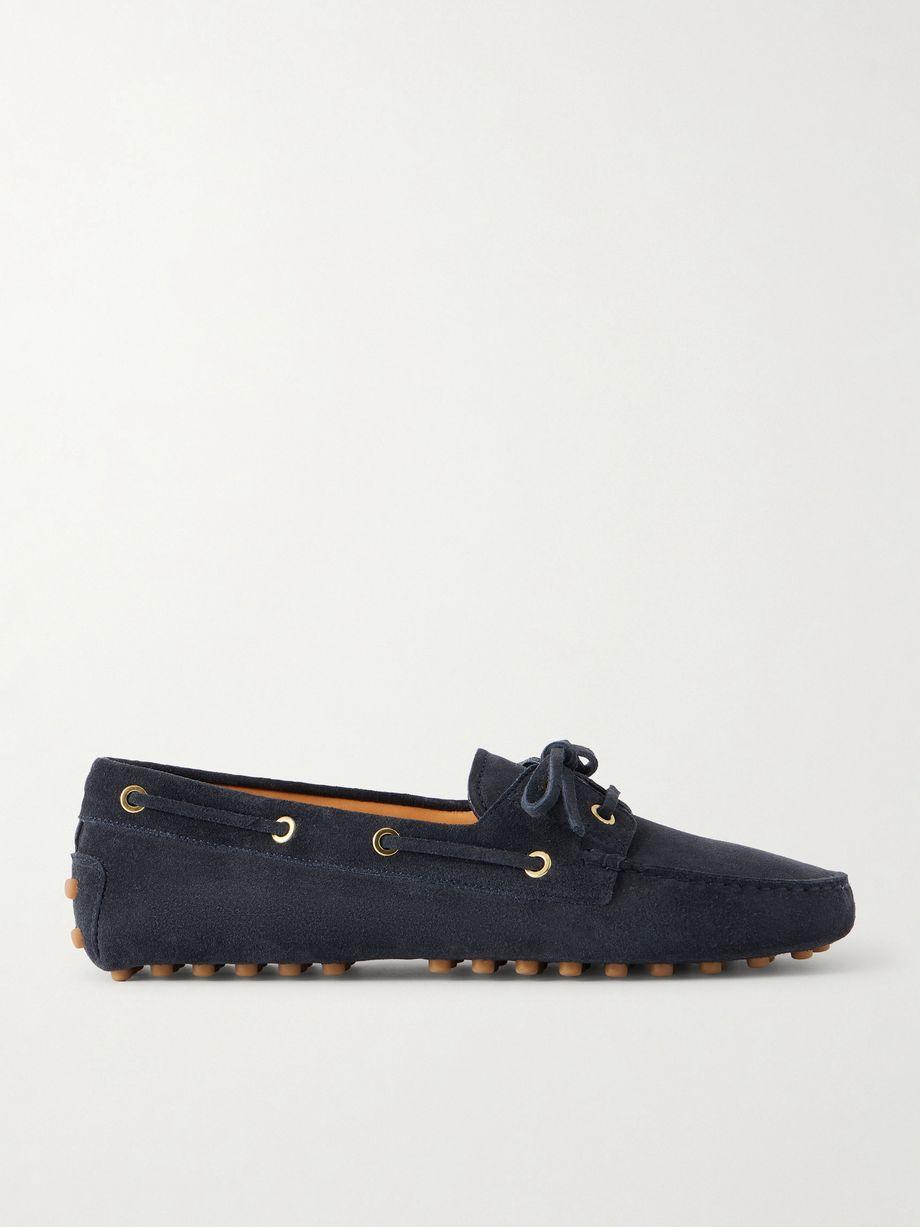 Gommino suede boat shoes by TODS