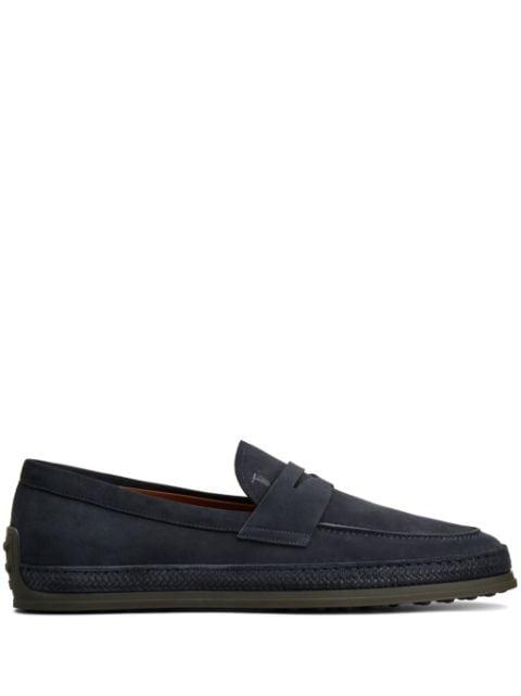 Gommino suede loafers by TODS