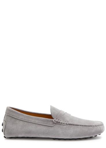 Gommino suede loafers by TODS