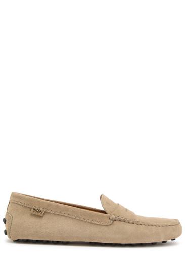 Gommino suede loafers by TODS