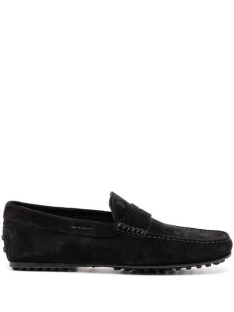 Gommino suede loafers by TODS