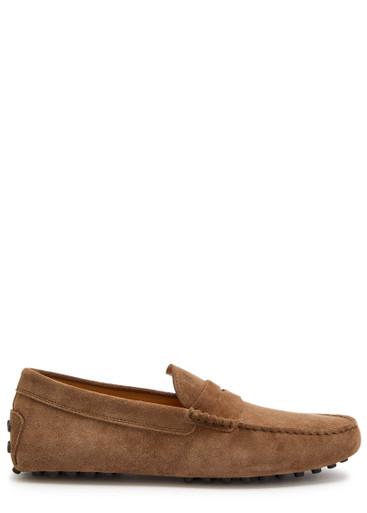 Gommino suede loafers by TODS