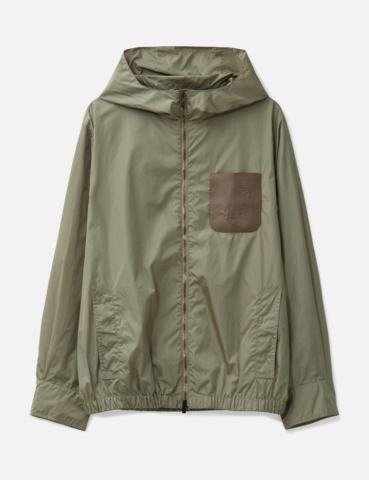 LEATHER POCKET ANORAK by TODS