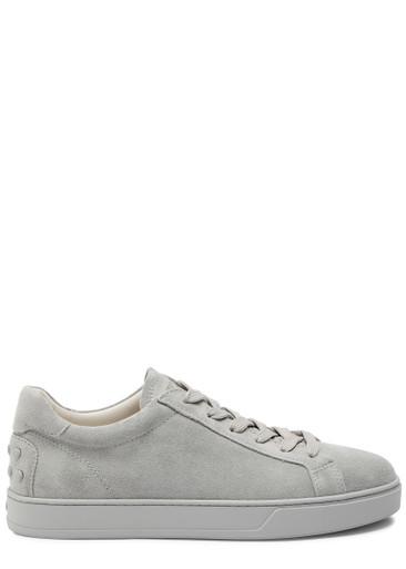 Panelled suede sneakers by TODS