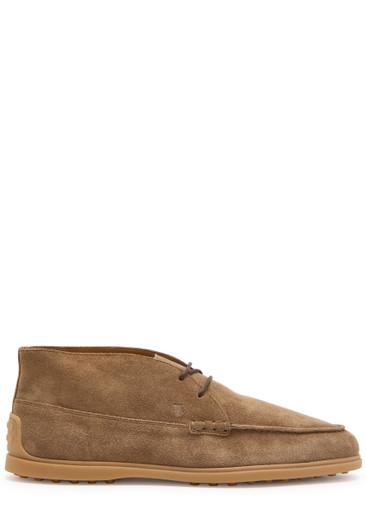 Polacco suede boots by TODS