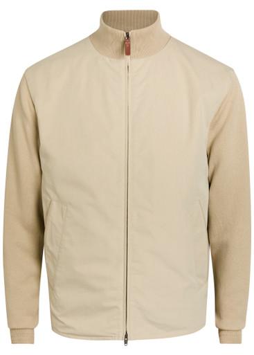 Ribbed-knit and cotton jacket by TODS