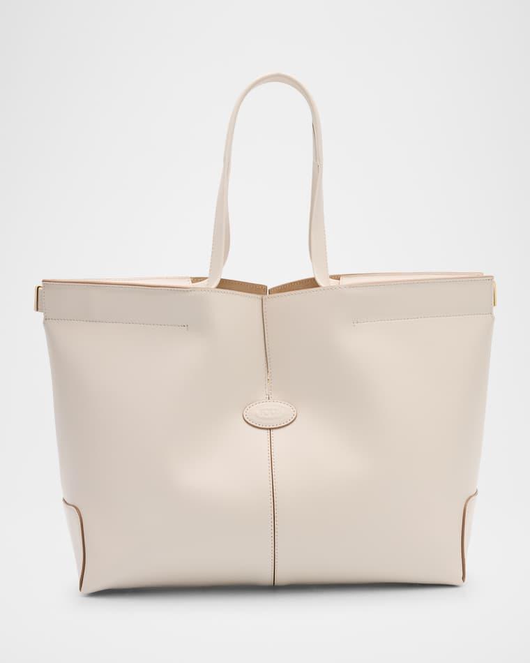 Shopping Leather Tote Bag by TODS