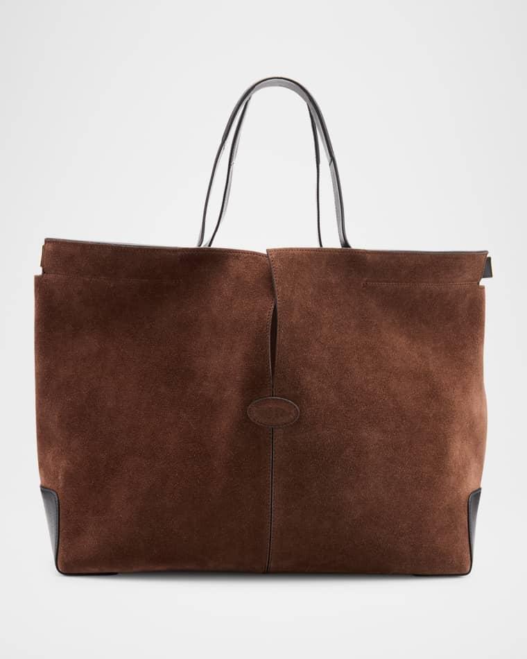 Shopping Suede Tote Bag by TODS