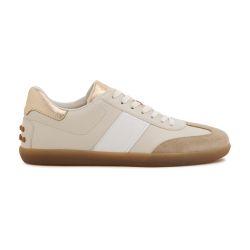 Smooth leather suede sneakers by TODS